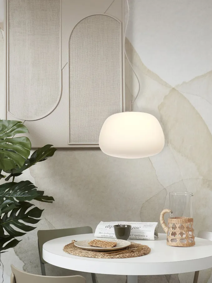 it's about RoMi Hanglamp Sapporo wit/zand L