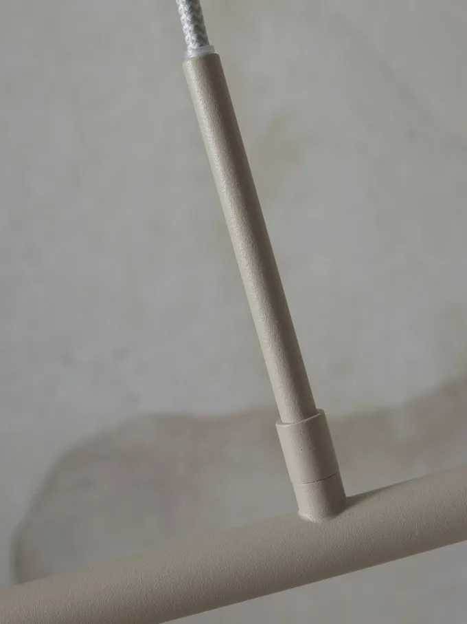it's about RoMi Hanglamp Sapporo 3-schijf wit/zand