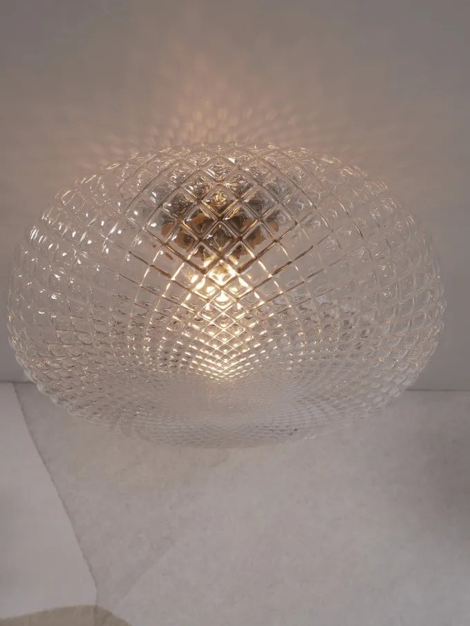 it's about RoMi Plafonniere Venice rond 44cm transparant