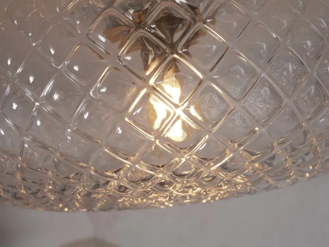 it's about RoMi Plafonniere Venice rond 44cm transparant