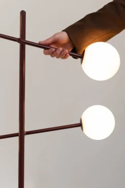 it's about RoMi Vloerlamp Copenhagen burgundy