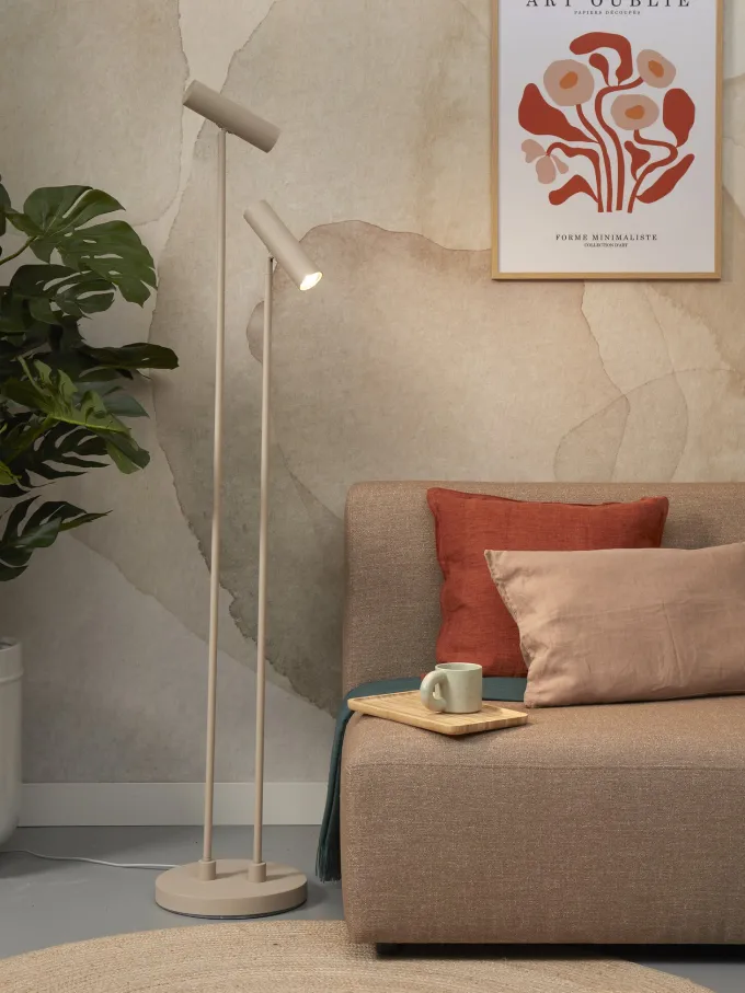 it's about RoMi Vloerlamp Havana 2-licht zand