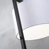 it's about RoMi Vloerlamp ijzer/zwart Boston wit