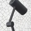 it's about RoMi Vloerlamp ijzer Montreux LED 5W/tube h.11x55cm zwart