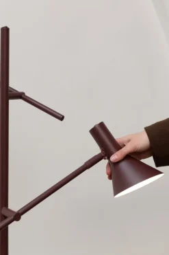 it's about RoMi Vloerlamp Izmir burgundy