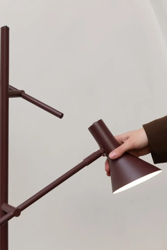 it's about RoMi Vloerlamp Izmir burgundy
