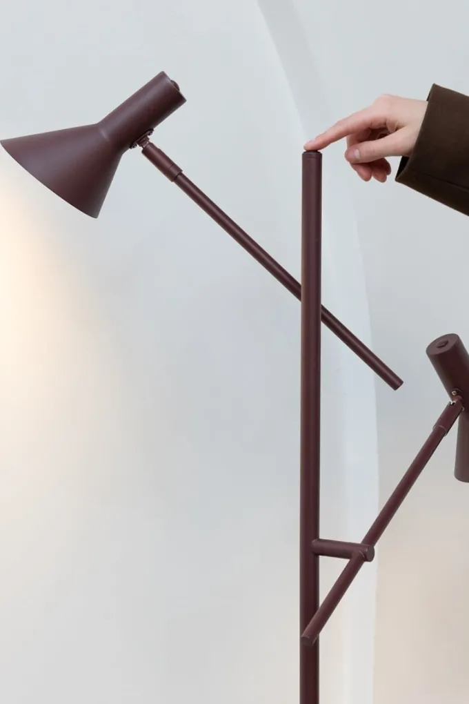 it's about RoMi Vloerlamp Izmir burgundy