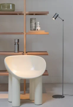 it's about RoMi Vloerlamp Montreux nickel finish