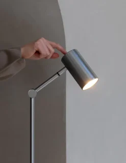 it's about RoMi Vloerlamp Montreux nickel finish