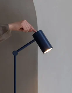 it's about RoMi Vloerlamp Montreux donker blauw