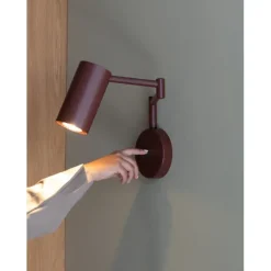 it's about RoMi Wandlamp Bilbao burgundy