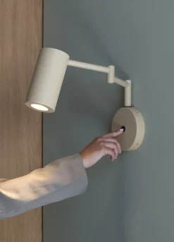 it's about RoMi Wandlamp Bilbao beige