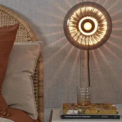 it's about RoMi Wandlamp glas Brussels Ø 27 antraciet