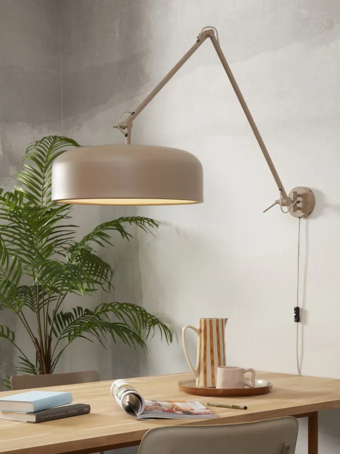 it's about RoMi Wandlamp ijzer Marseille zand