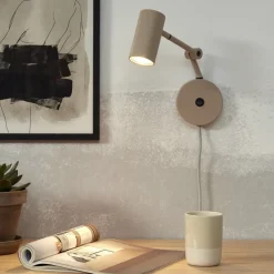 it's about RoMi Wandlamp ijzer Montreux zand