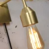 it's about RoMi Wandlamp ijzer Madrid 18x7xh.14cm goud S
