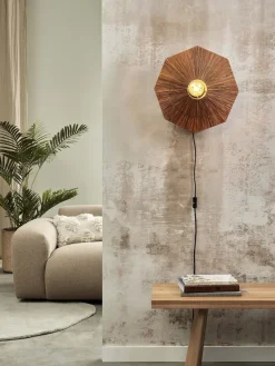it's about RoMi Wandlamp Panama dia. 45cm bruin