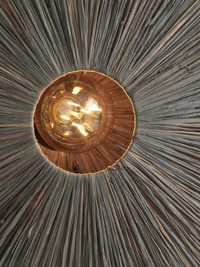 it's about RoMi Wandlamp Panama dia. 65cm donkergrijs