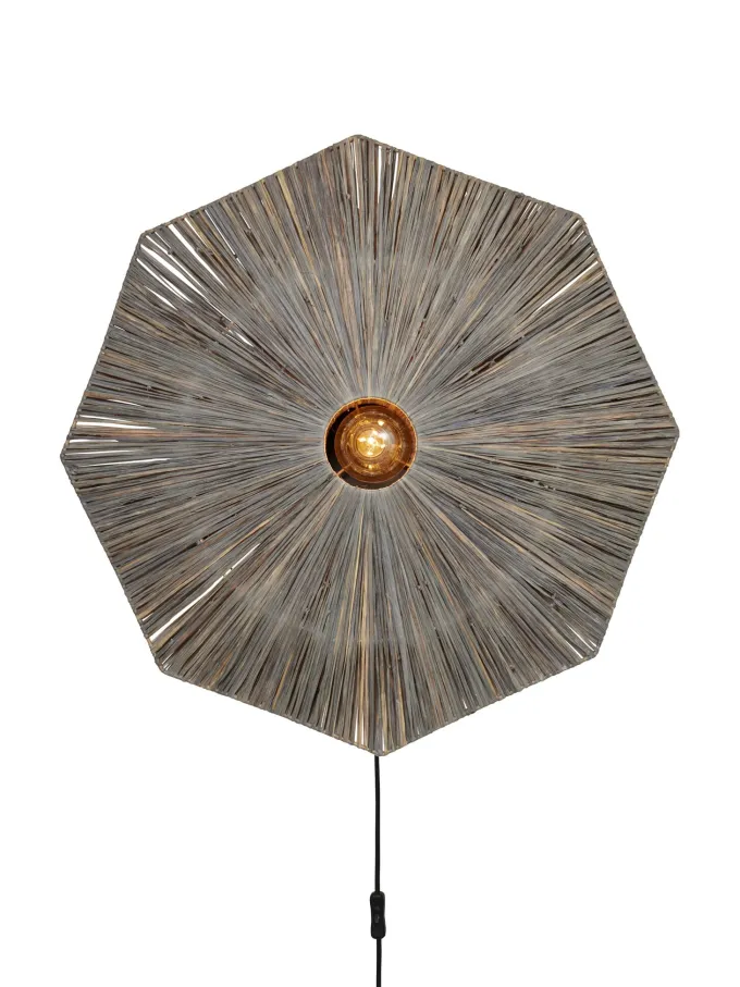 it's about RoMi Wandlamp Panama dia. 65cm donkergrijs