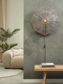 it's about RoMi Wandlamp Panama dia. 65cm donkergrijs