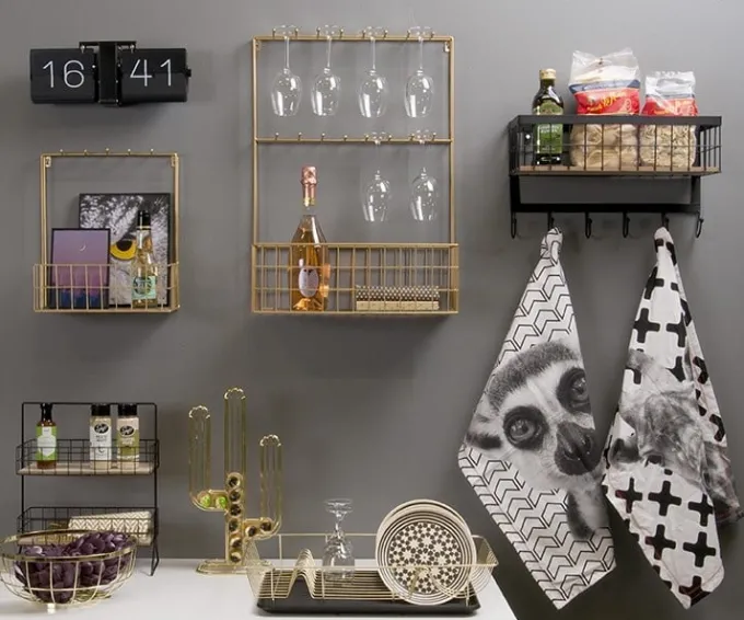 Karlsson Flip klok No Case Stand Zwart