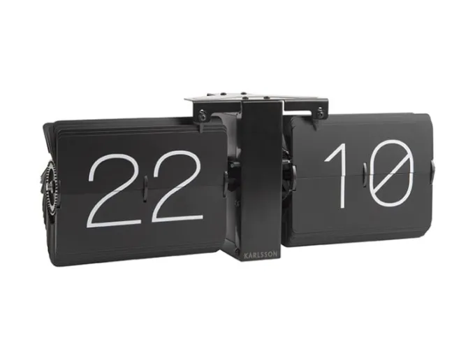 Karlsson Flip klok No Case Stand Zwart