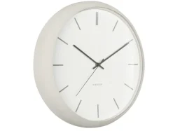 Karlsson Karlsson Klok Nirvana Globe Warmgrijs Ø 40 cm - Industriële Wandklok