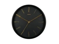 Karlsson Wandklok Belle Numbers zwart Ø 35 cm