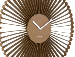 Karlsson Wandklok Cascara mocca bruin