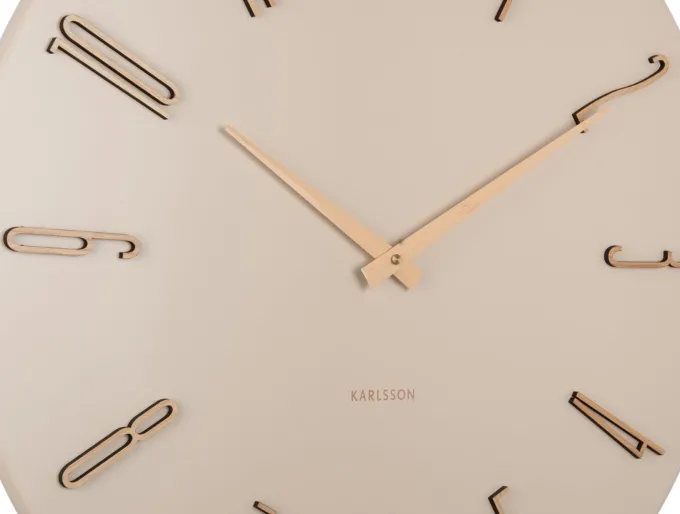 Karlsson Wandklok Esmerado groot offwhite