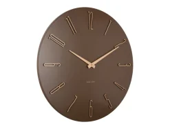 Karlsson Wandklok Esmerado groot mocca bruin