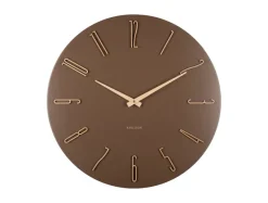 Karlsson Wandklok Esmerado groot mocca bruin
