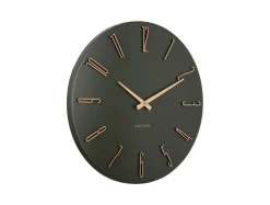 Karlsson Wandklok Esmerado luxury groen