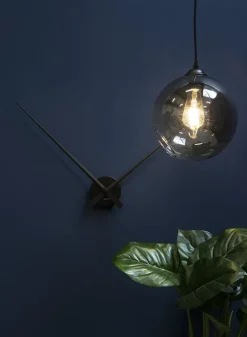 Karlsson Wandklok Little Big Time zwart