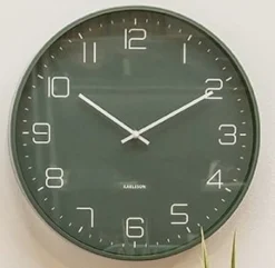 Karlsson Wandklok Lofty Groen Ø 40 cm