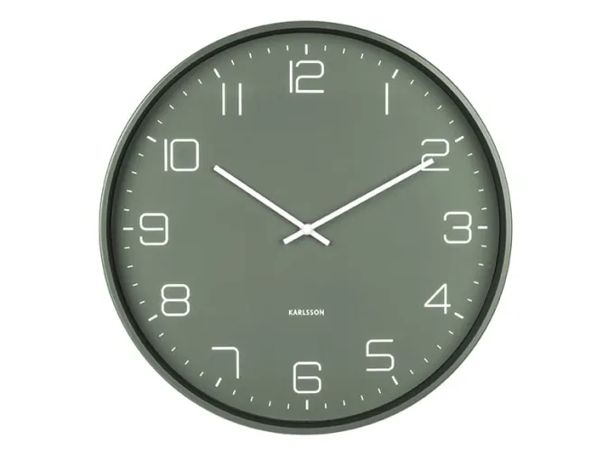 Karlsson Wandklok Lofty Groen Ø 40 cm