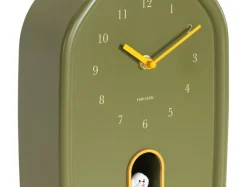 Karlsson Wandklok Modern Doggy luxury groen