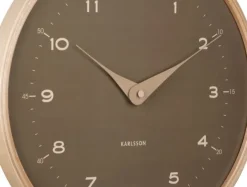Karlsson Wandklok Osado Dome mosgroen