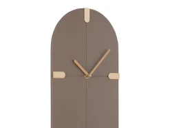 Karlsson Wandklok Oxford ovaal - mocca bruin