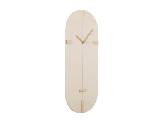 Karlsson Wandklok Oxford ovaal - off white