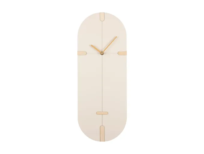 Karlsson Wandklok Oxford ovaal - off white