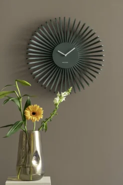 Karlsson Wandklok Polo jungle groen