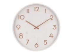 Karlsson Wandklok Pure wit Ø 40 cm