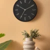 Karlsson Wandklok Regal Numbers zwart