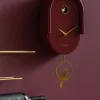 Karlsson Wandklok Tweet burgundy