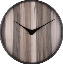 Karlsson Wandklok Wood Melange donker Ø 40 cm