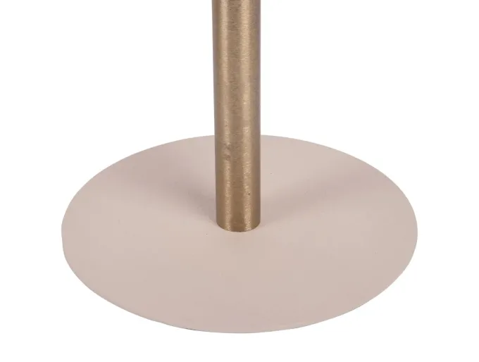Leitmotiv Bijzettafel Dex Warm grijs Ø 50 cm
