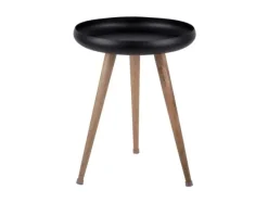 Leitmotiv Bijzettafel set van 3 Tripod met mangohouten poten