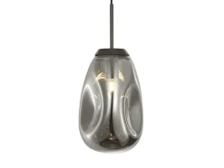 Leitmotiv Hanglamp Blown Glass Medium rookglas