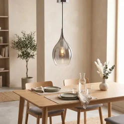 Leitmotiv Hanglamp Drup medium chrome